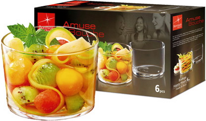 1 Glas BODEGA AMUSE-BOUCHE 20 cl Höhe 57 mm, Durchmesser 82 mm Bormioli Professional