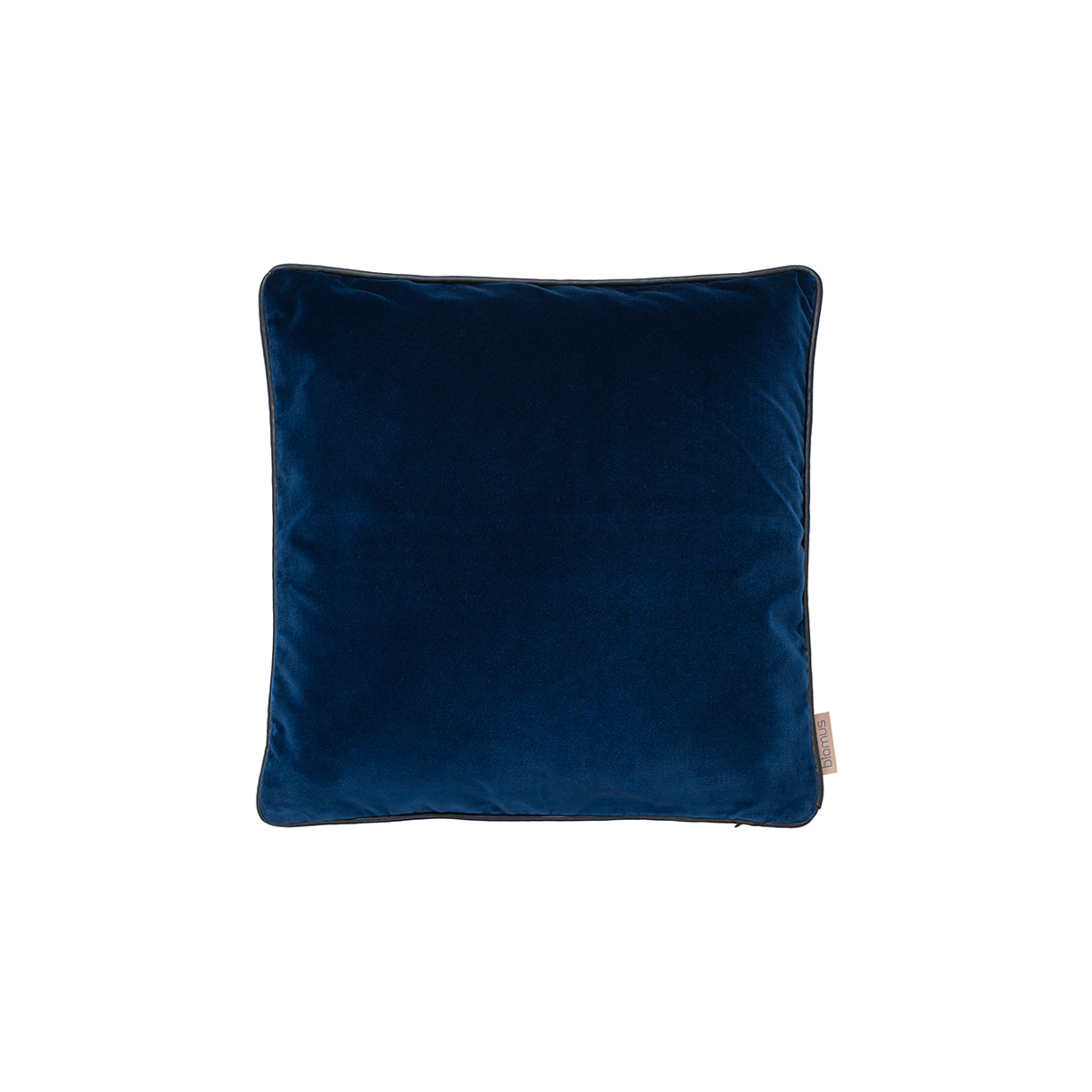 Kissenbezug -VELVET- Midnight Blue 40 x 40 cm. Material: 100% Baumwolle. Von Blomus.