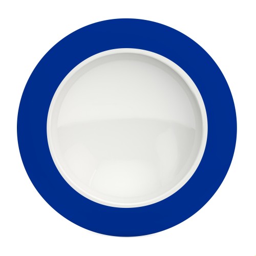 Ornamin Teller tief 1205, Ø24cm Rand blau