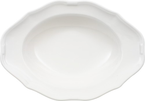 Villeroy & Boch Teller tief oval, 29 x 21 cm, Serie La Scala, Inhalt: 0,57 Liter