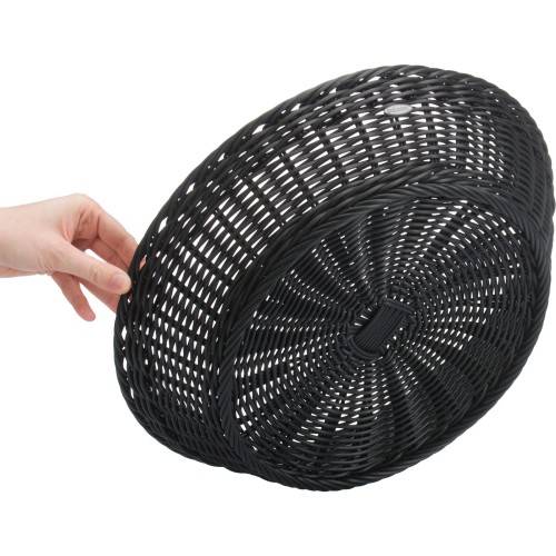 Westmark Schale rund, Ø 37 x 9 cm, schwarz