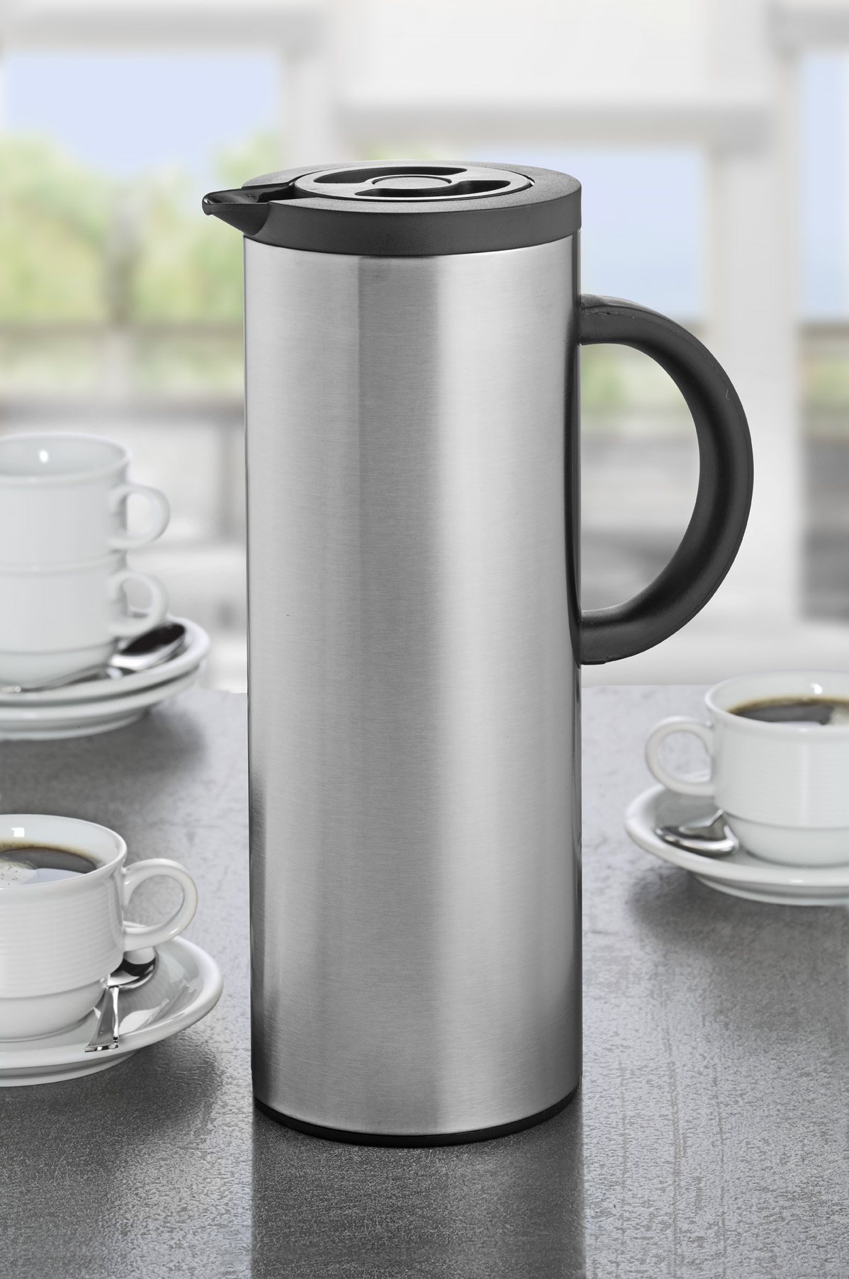 Isolierkanne KYOTO, 1 Liter, Edelstahl, von Esmeyer