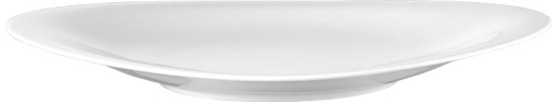 Modern Dining-Scoop Weiss Teller flach 25 cm