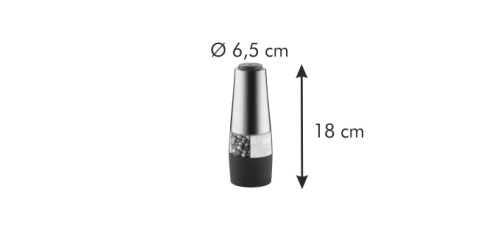 Elektrische Pfeffer-/Salzmühle PRESIDENT, 2 in 1