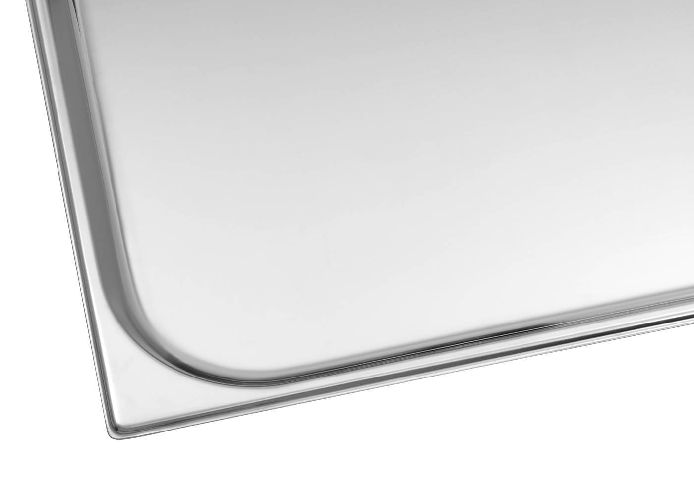 Bartscher GN-Behälter, 2/1, T20 | Ausführung:Ohne Perforation | Maße: 65 x 53 x 2,0 cm.Gewicht: 1,8 kg