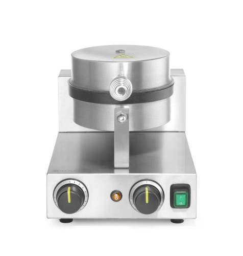Hendi Waffeleisen rund ø 190 mm 230V 1000W