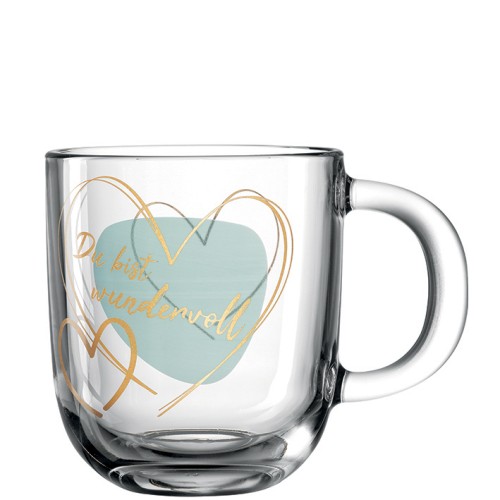 GK/Tasse 400ml-Du bist wunderv - Leonardo
