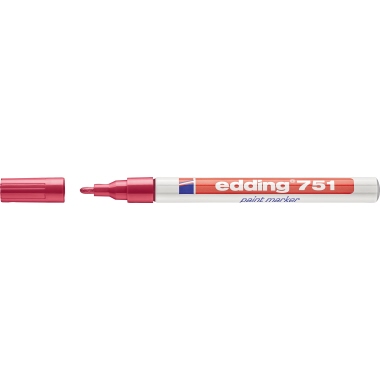 edding Lackmarker 751 1-2mm rot