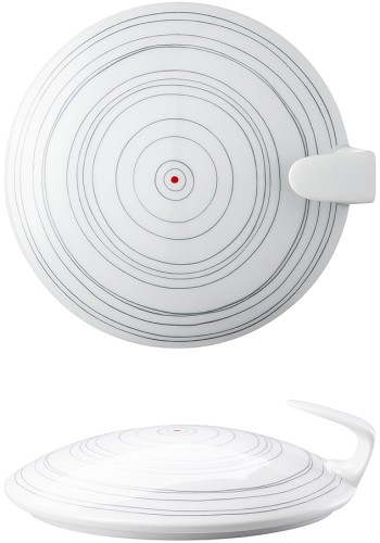 TAC Gropius Stripes 2.0 von Rosenthal, Terrinendeckel, aus Porzellan, spülmaschinengeeignet