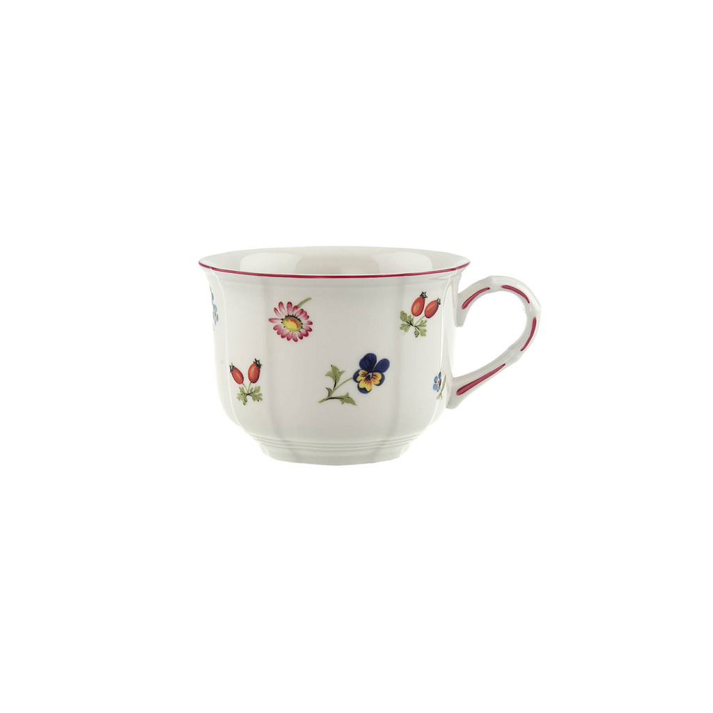 Villeroy und Boch Frühstücksobertasse - Maße: 12,5 x 10 x 7,3 cm / Ser.: Petite Fleur