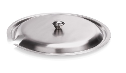 Deckel. Deckel für 1477 300. Chromnickelstahl. mit zwei Lappengriffen, Deckel bitte