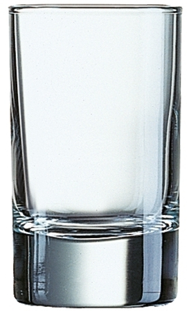 Saftglas ISLANDE TUBO FH10 Inhalt 10 cl Höhe 87 mm - Durchmesser 51 mm