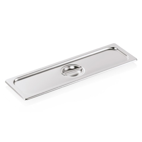 GN 70 Deckel 2/4, Chromnickelstahl, Materialstärke 0,6 mm