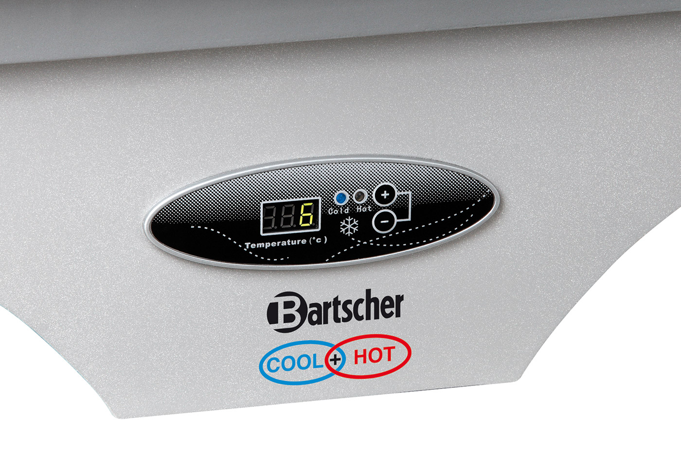 Bartscher Chafing-Dish 1/1 "COOL + HOT" | Funktionen: Kühlen ,Warmhalten | Maße: 61 x 36 x 450 cm. Gewicht: 15,3 kg