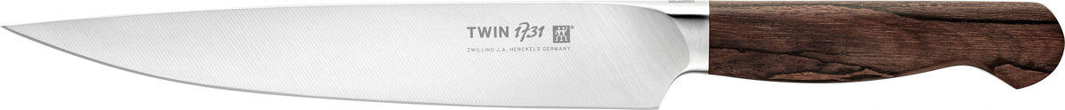 Fleischmesser, 20 cm, Braun, Ziricote, Serie: TWIN 1731. Marke: ZWILLING
