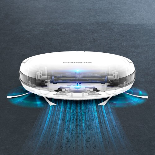 Rowenta Saugroboter X-Plorer Serie 45 RR8227 | Zentrale Bürste | Random-Navigation | Steuerung per App | Sprachsteuerung |150 Min Laufzeit | bis