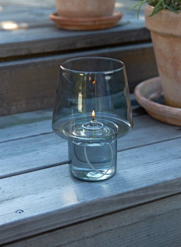 VIVA Windlicht smoke, Maße: 105 x 105 x 165 mm