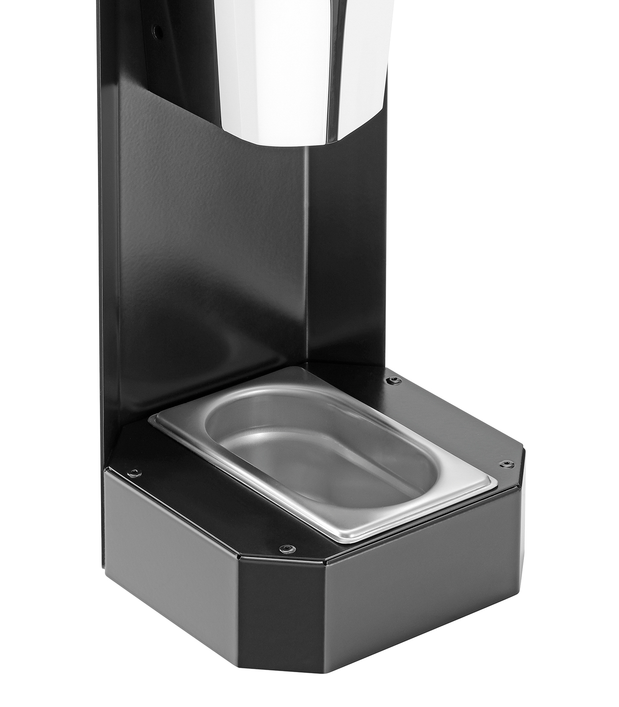 Bartscher Desinfektionssäule XS2 520 |Abtropfschale integriert: Ja | Maße: 19,5 x 18,5x 52,0 cm. Gewicht: 2,9 kg