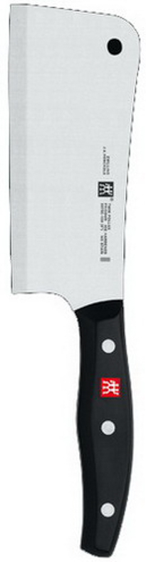 Hackmesser 15 cm Zwilling - Twin Pollux Griff: genietet, Kunststoff schwarz