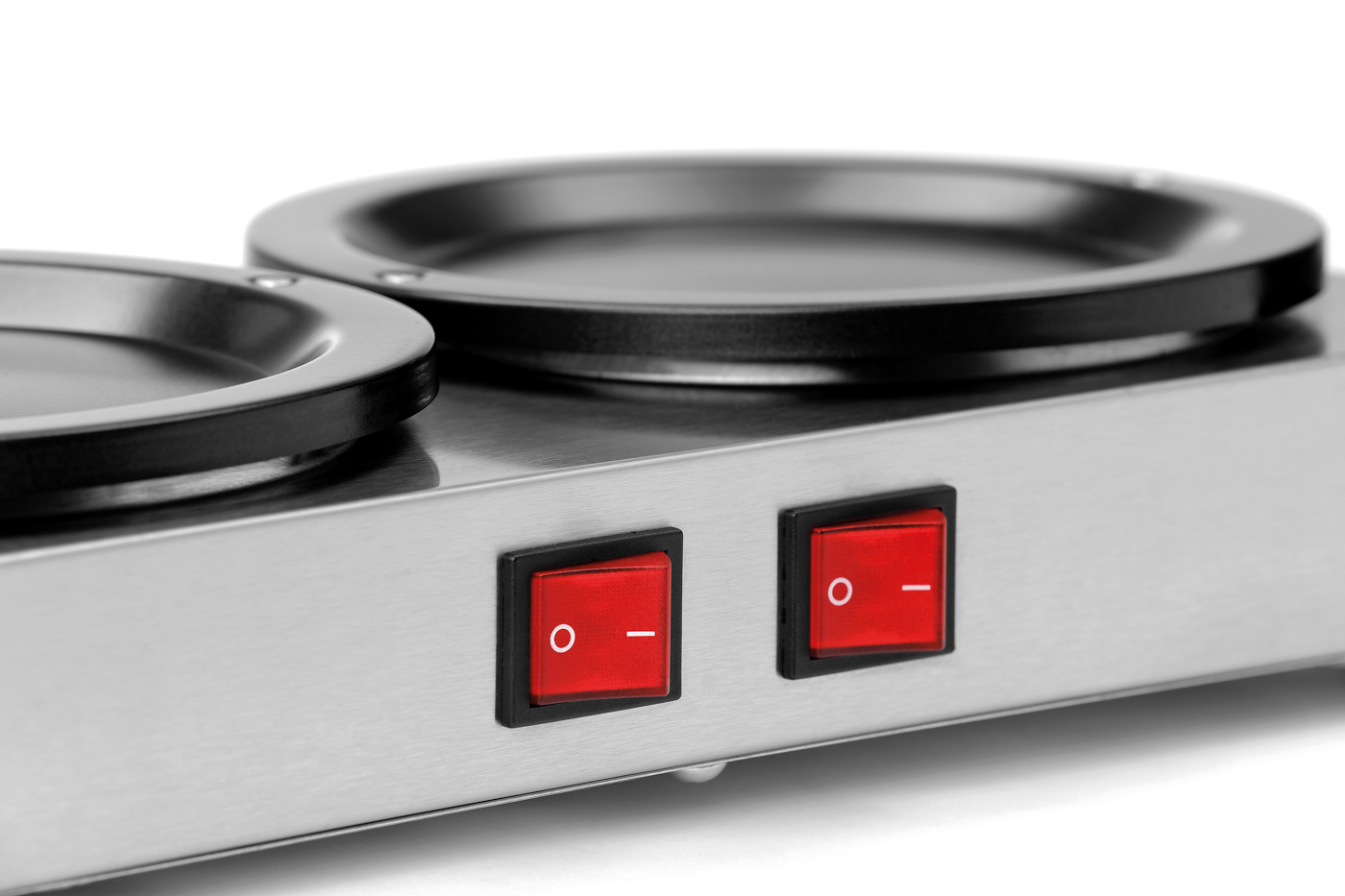 Bartscher Kannenwärmer WP-K200 | Thermostat: Nein| Maße: 35,8 x 21 x 7,0 cm. Gewicht: 1,7 kg