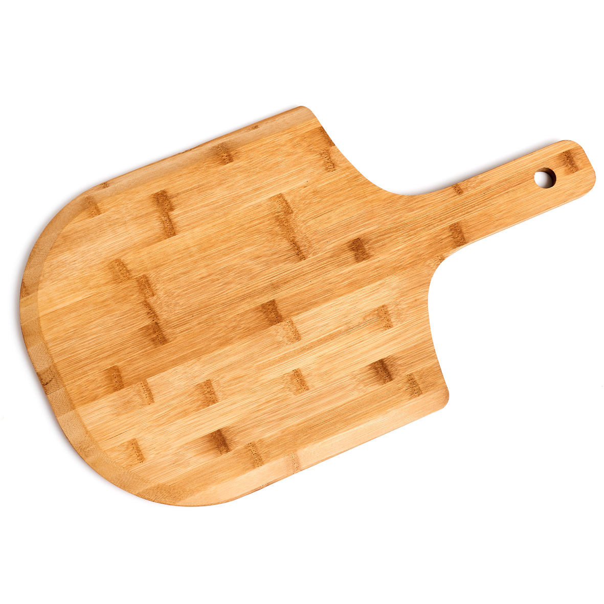 Pizzabrett, Bamboo, 53,5x30,5x1,2 cm. Farbe: natur. Servieren Sie Ihre Pizza stilecht auf einem hochwertigen Pizzabrett aus nachhaltigem