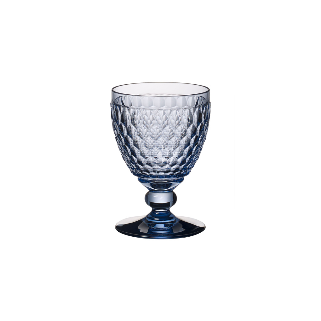 Villeroy und Boch Rotweinglas blue - Maße: H: 13,2 cm / Inh.: 88 L / Ser.: Boston coloured