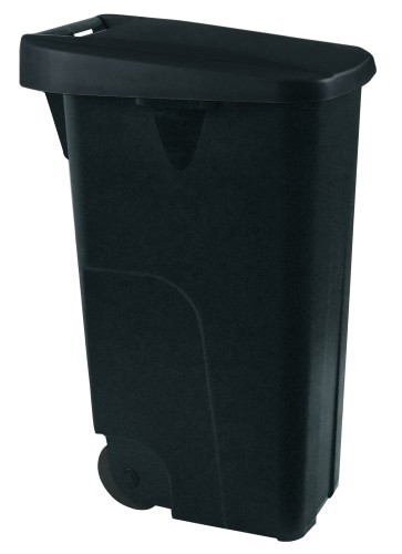 Abfallbehälter. Polypropylen. mit zwei Rollen. 110 L