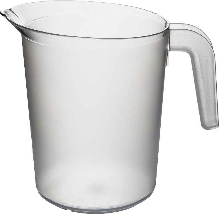 Roltex Saftkanne LUCY aus Polycarbonat in transparent, Kapazität: 2 l, Höhe: 18,8 cm.