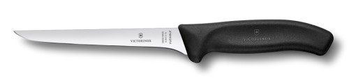 Victorinox SwissClassic, Ausbeinmesser, normaler Schliff, 15cm, schwarz, Geschenkschachtel