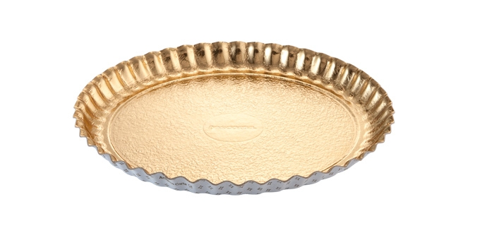 Tablett DELICIA 34 cm, goldfarben, 2 St.