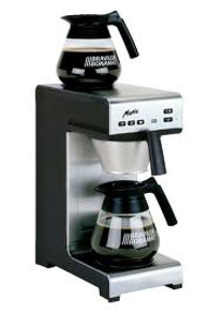 Bonamat Kaffeemaschine Matic (2) 1 Brühsystem, 2 Warmhalteplatten Schnellfiltergerät für Orte mit Festwasseranschluß