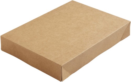 Duni Viking Brick Deckel 1100 ml Braun, 300 Stk/Krt (1 x 300 Stk)