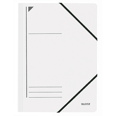 Leitz Eckspanner DIN A4 100  Primärkarton weiß