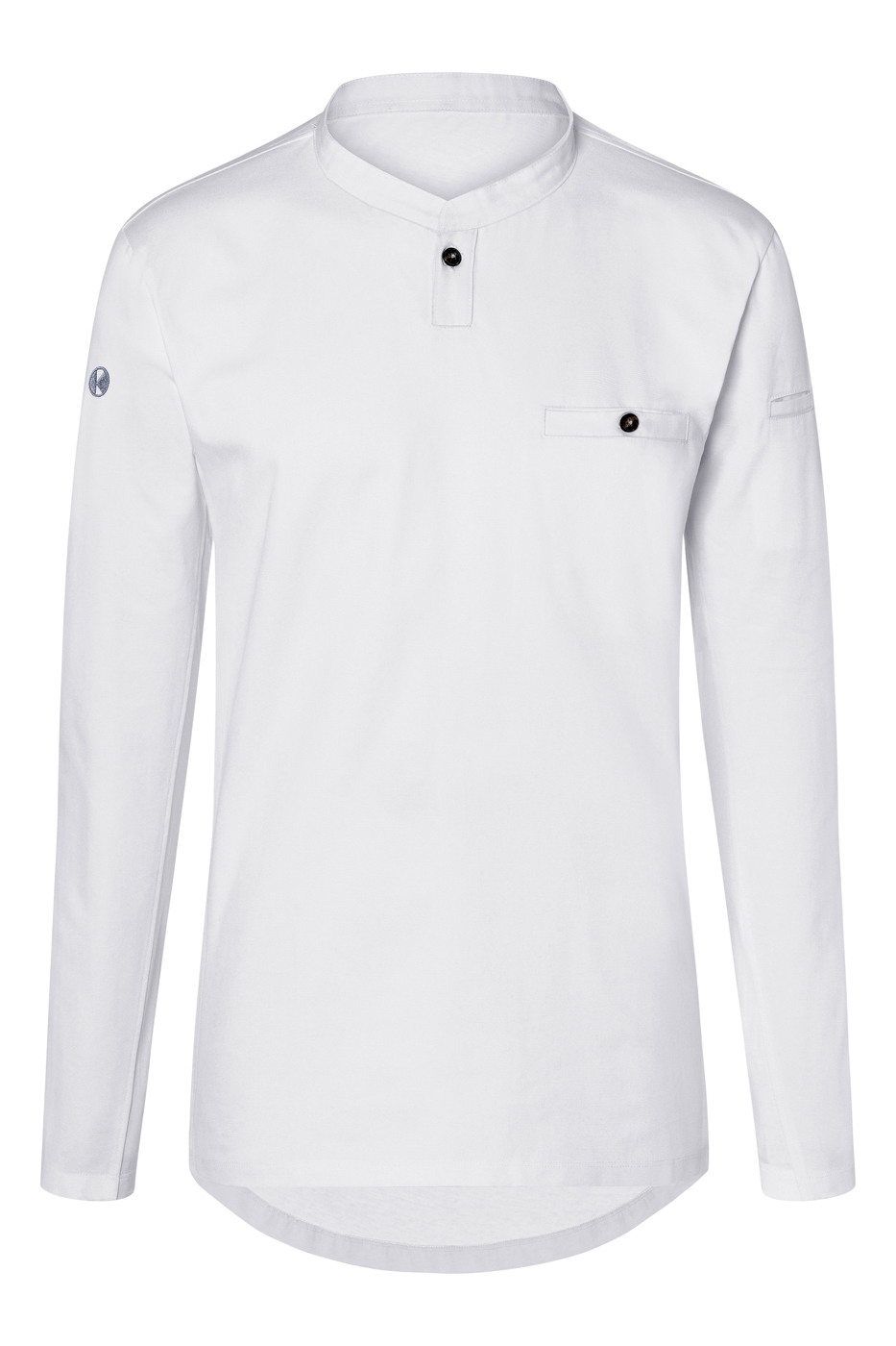 Langarm Arbeitsshirt Performance , GR. L , Farbe: weiß , von Karlowsky