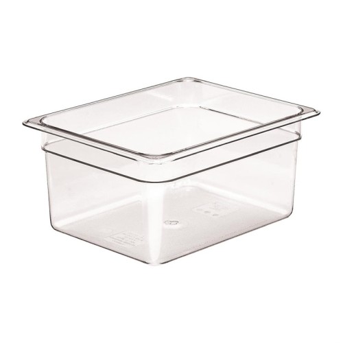 Cambro Camview BPA-freier GN 1/2 Behälter 150mm. Zum Aufbewahren, Transportieren und Servieren. GN 1/2, Durchsichtig,