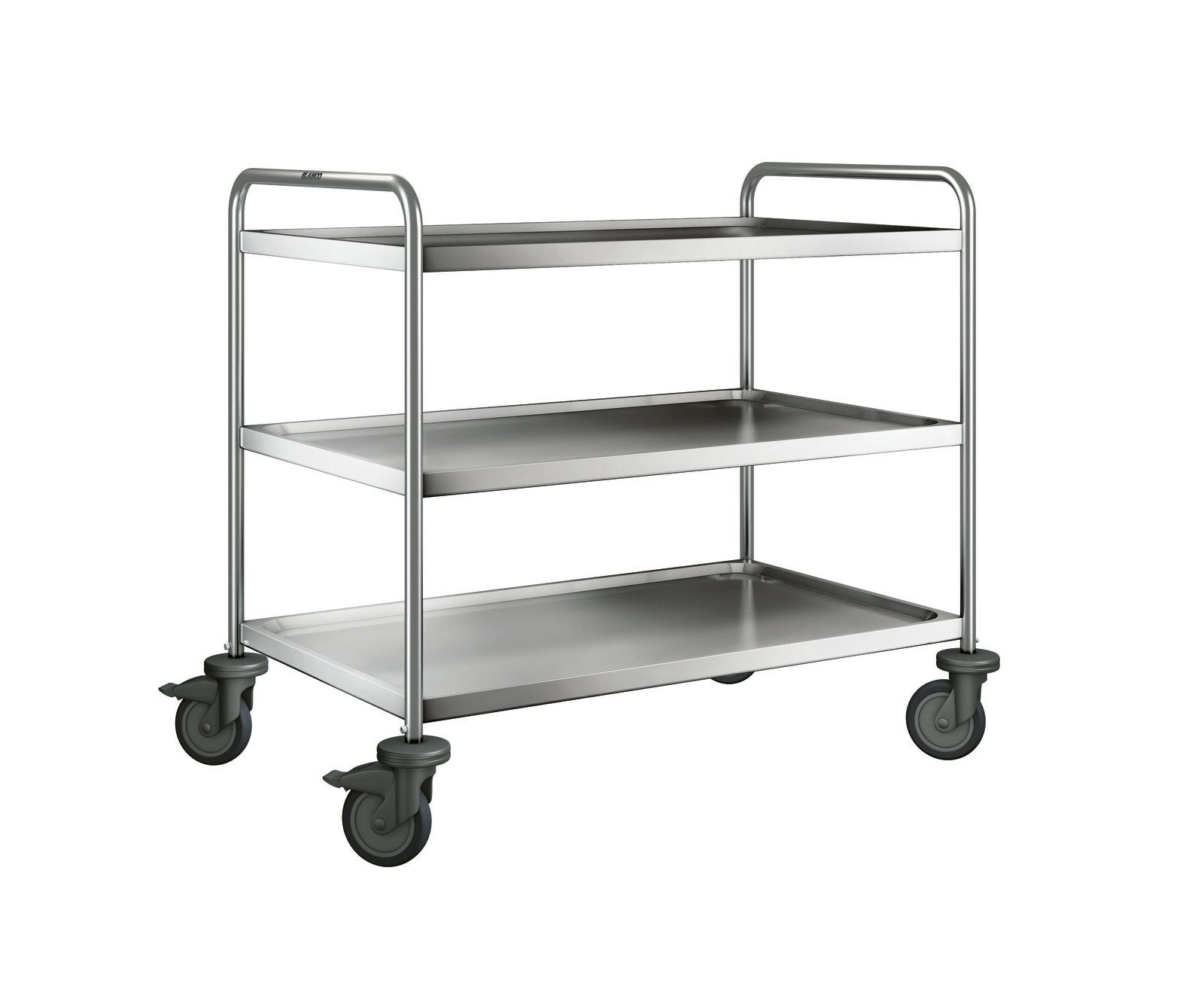 Blanco Servierwagen SW 10 x 6-3 BASIC L 1100 x B 700 x H 950 mm mit Kunststoffrollen