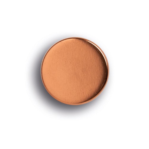 Magnet-Set, 4-tlg., extra stark, roségold. Ø: 23 mm. Höhe: 9 mm.