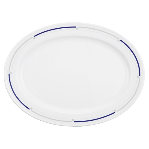 Seltmann Platte oval 35 cm, Form: Imperial, Dekor: 21101 Nova.