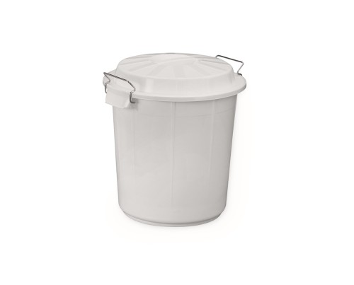 Zutaten-/Lagerbehälter. Polyethylen. mit Deckel und 2 Verschlussklammern.