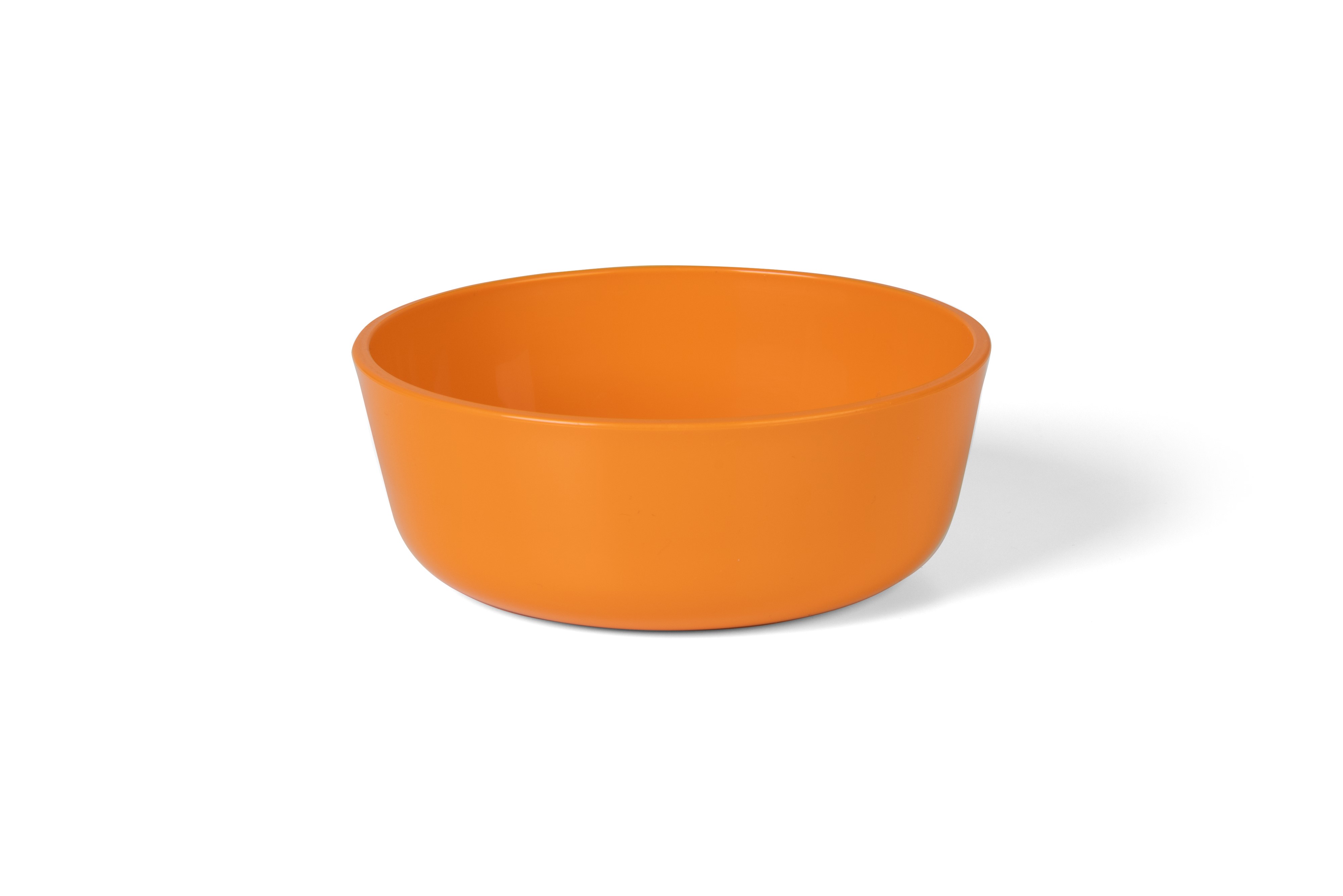 vaLon Zephyr Schale 17 cm aus schadstofffreiem Kunststoff in der Farbe orange.