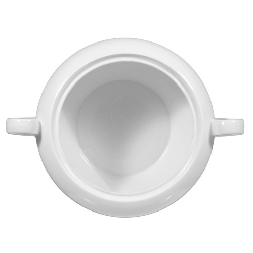 Seltmann Unterteil zur Terrine 3,25 l, rund, Form: Rondo/Liane, weiss, hohe Kantenschlagfestigkeit, Made in Germany