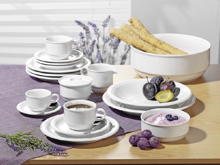 Suppenobertasse, Inhalt: 0,25 ltr., Form Thomas TREND, Porzellan, uni weiss.