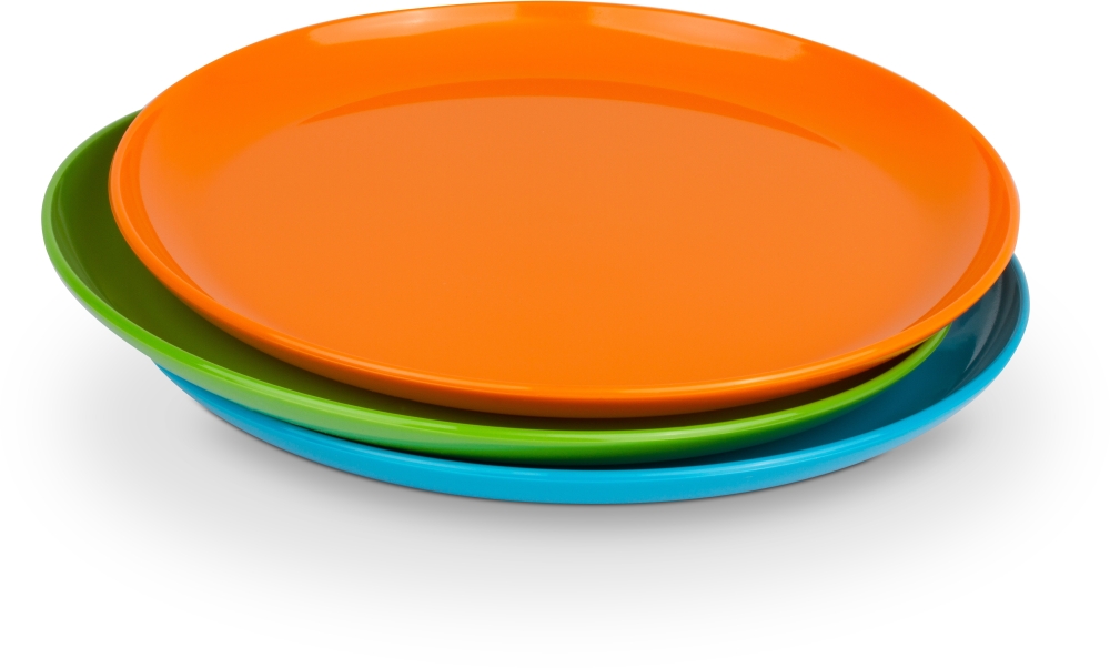 Kinderzeug Essteller flach BRISE 24 cm, hellblau