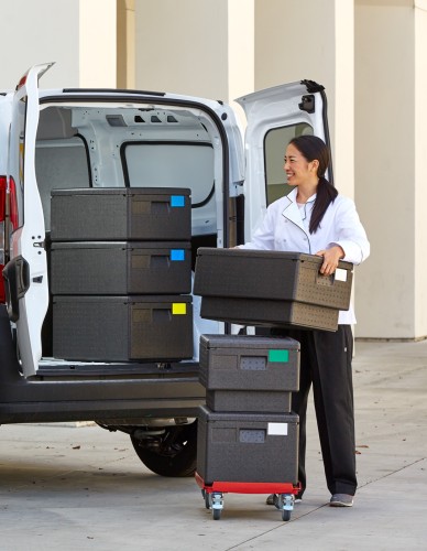 Dolly für EPP Isoliertransport Front- und Topladerbehälter GN 1/1 von Cambro