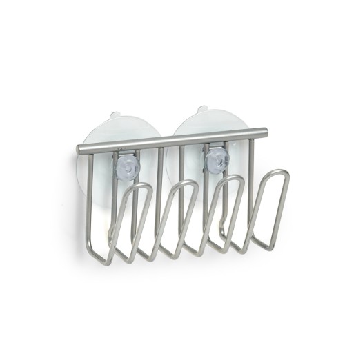 Schwammhalter m. Saugnäpfen, Metall. Länge: 115 mm. Breite: 60 mm. Höhe: 65 mm