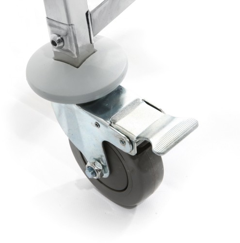 HENDI Abräumwagen - 7 x GN 1/1 - GN 1/1 - 530x325 Blech mm - 380x550x(H)870 mm