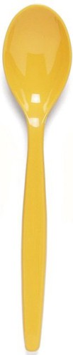 Roltex Teelöffel 14,3 cm, gelb