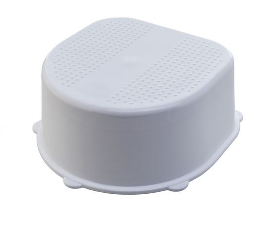 Rothe Bella Bambina Kinderschemel in der Farbe weiß Länge: 32 cm, Breite: 30,8 cm, Höhe: 13,3 cm