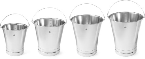 HENDI Eimer mit verstärktem Boden - Inhalt: 10 Liter - ø280x(H)245 mm