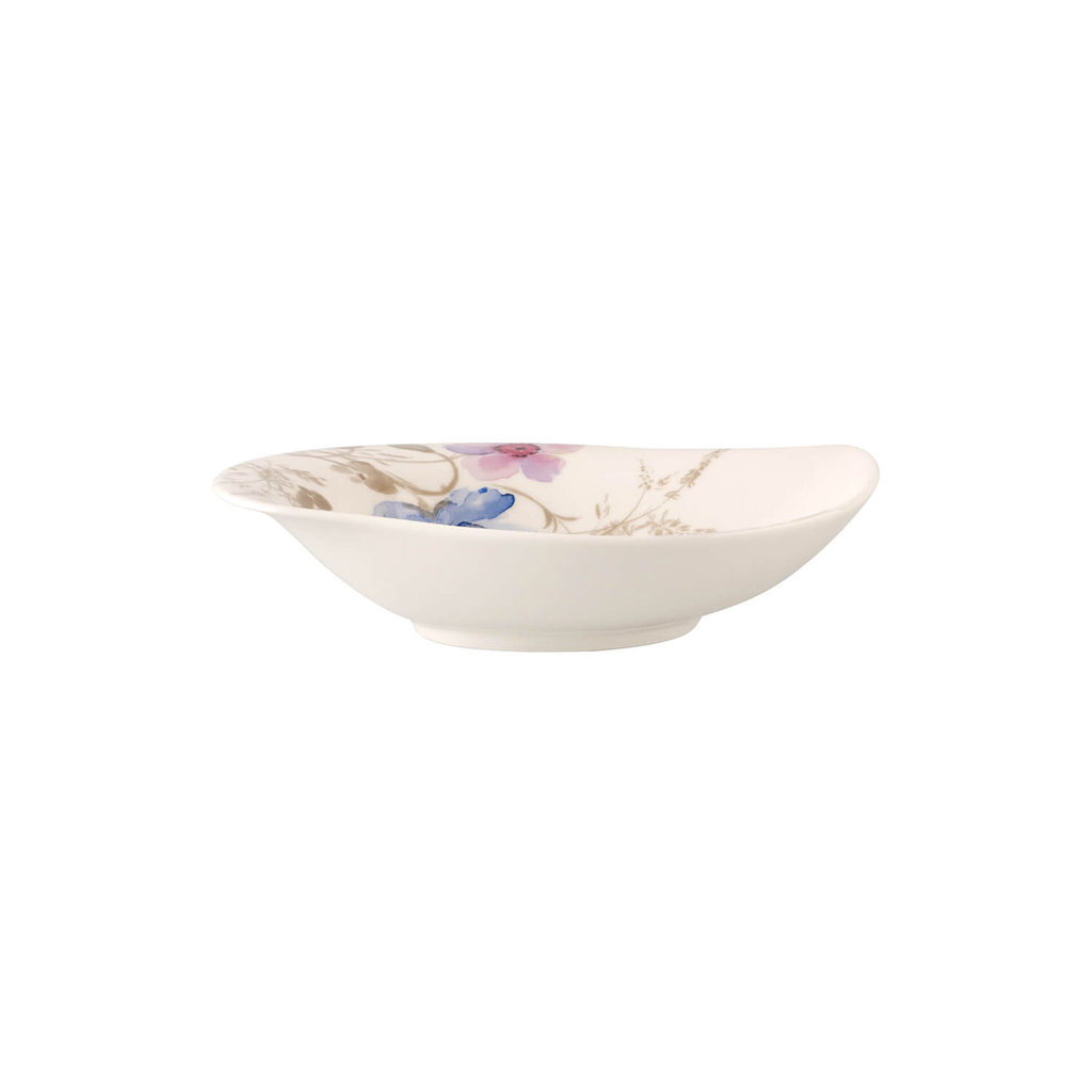 Villeroy und Boch Schale tief - Maße: 21 x 19,5 x 4,3 cm / Ser.: Mariefleur Gris Serve & Salad